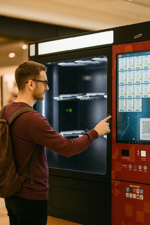 apparel vending machine